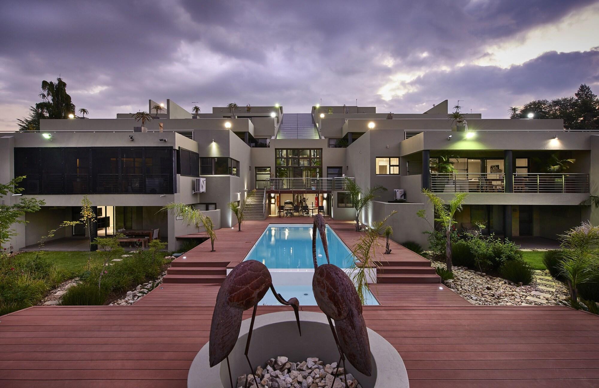 Dynasty Forest Sandown Self Catering Hotel Johannesburg Exterior foto